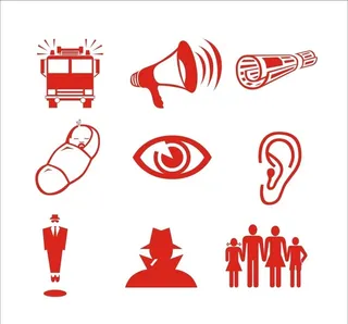 耳朵眼睛婴儿矢量图形图片