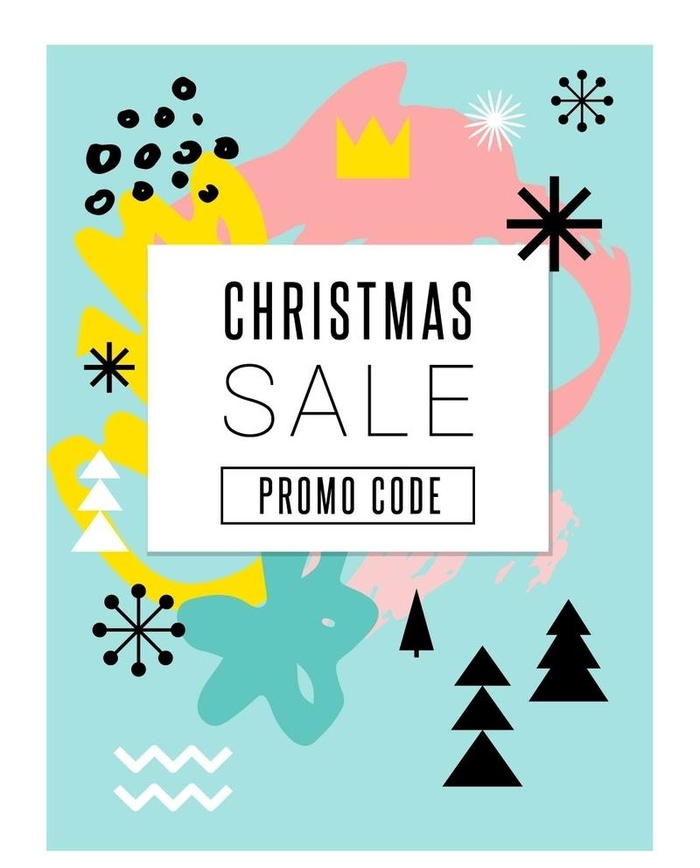 促销活动几何海报图片