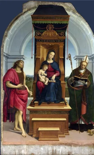 拉斐尔油画图片