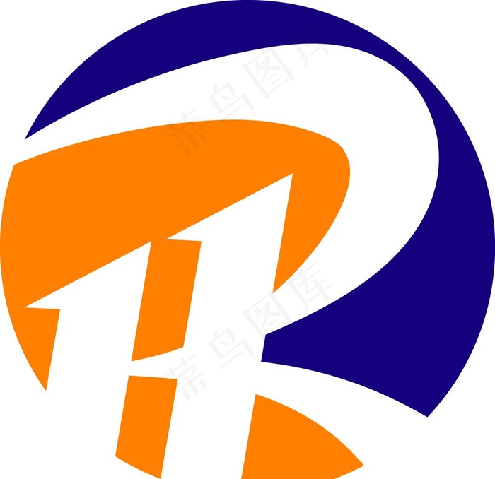 RH开头logo科技工厂现代图片