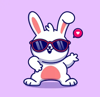 可爱卡通兔子图片