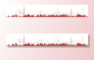 城市 建筑剪影图片