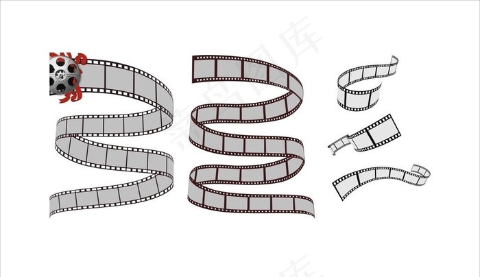胶卷图片cdr矢量模版下载