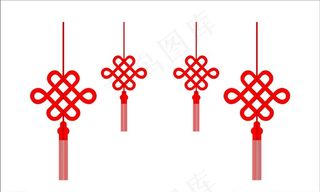 中国结 矢量图片