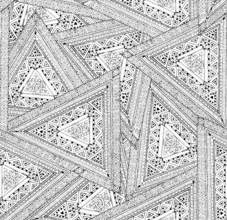 线性花纹背景图片