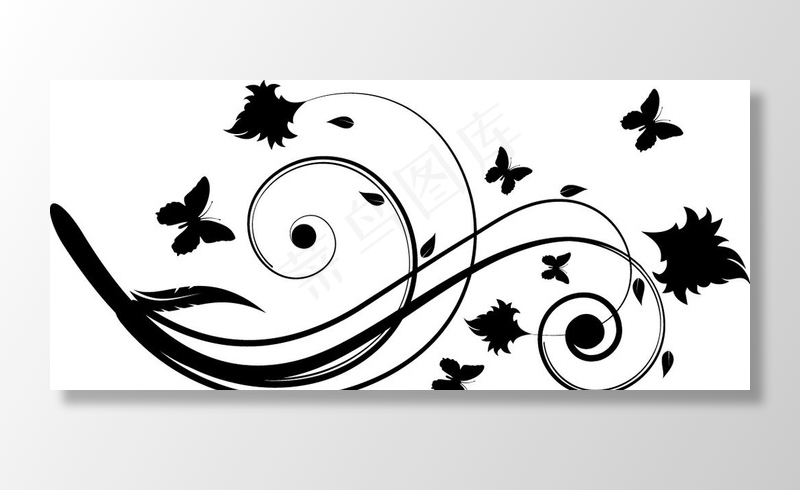 硅藻泥背景花图片