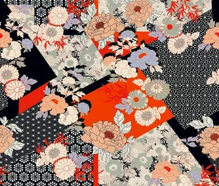 矢量底纹花图片