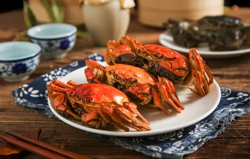 清蒸大闸蟹图片