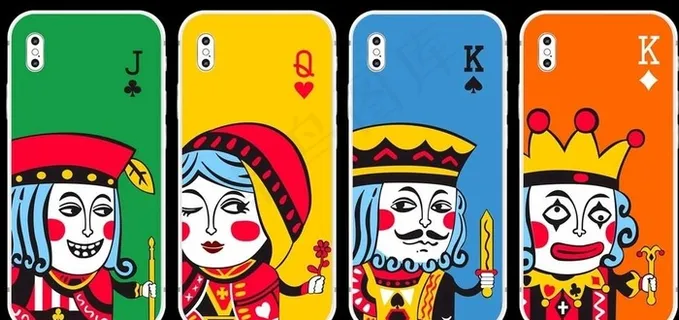扑克牌手机壳图片 扑克牌手机壳图片
