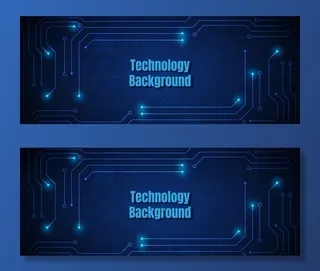 科技电路板图片