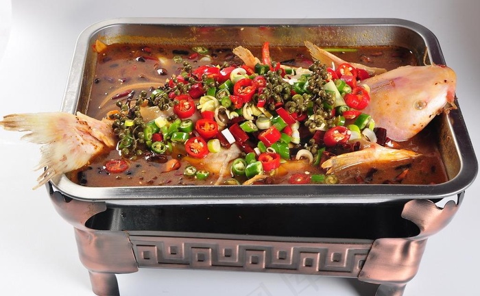 藤椒烤鮰鱼图片