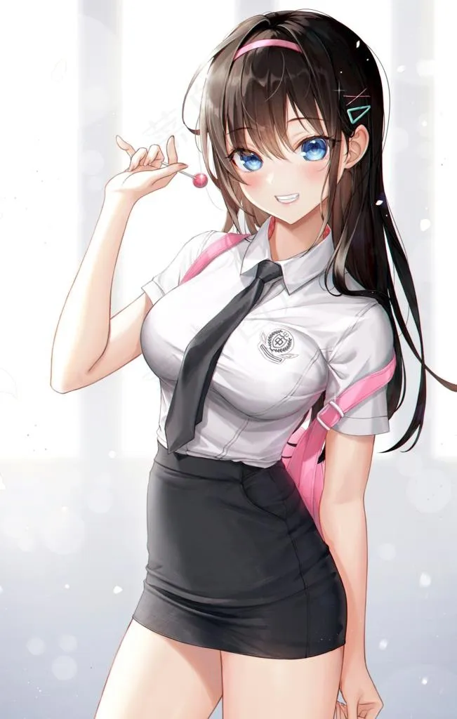 棒棒糖美女图片(2800x4200)