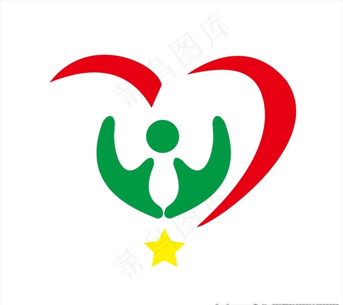 扶贫logo图片ai矢量模版下载