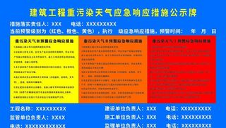 建筑工程重污染天气应急响应措施图片