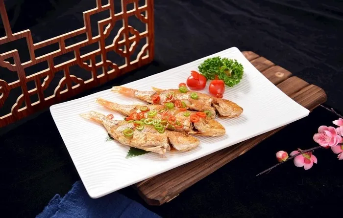 煎封红杉鱼 海鲜 鱼类 香煎图片