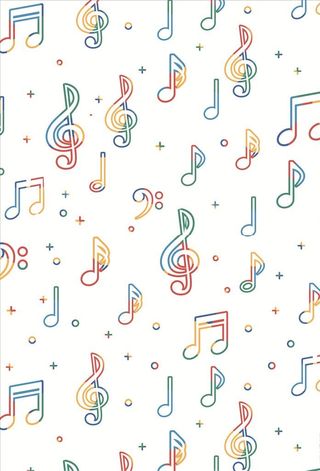 彩色音符图片