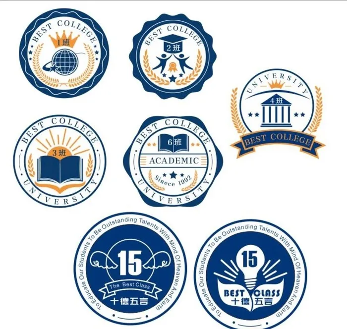 班徽设计  logo设计图片cdr矢量模版下载
