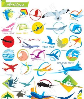 一些天上飞的图形图片