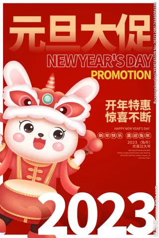 元旦大促图片
