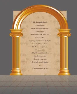 欧式拱门婚礼展区图片