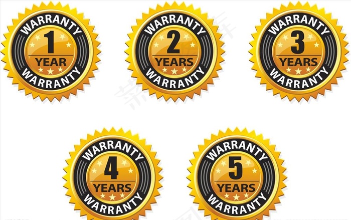 胸章奖章素材图片