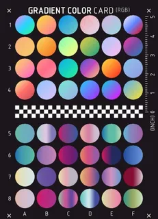 高级渐变色卡   实用渐变色谱图片 高级渐变色卡   实用渐变色谱图片