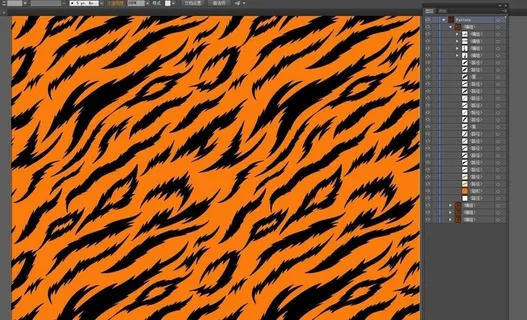 唯美闪电虎纹无限循环图片