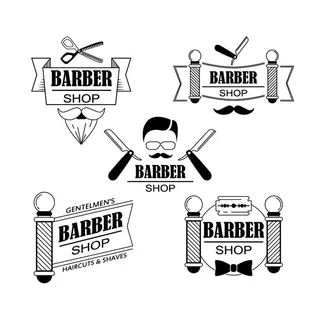 剪发美发图标图片