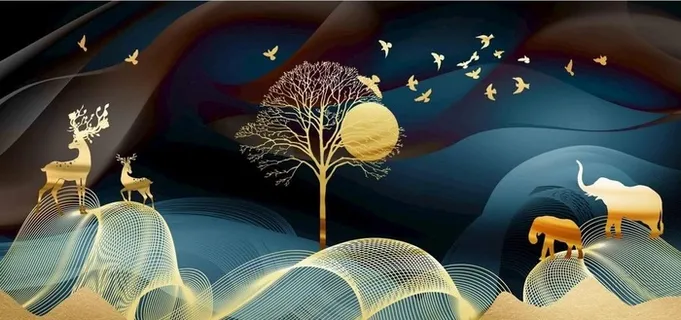 新中式装饰画图片