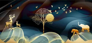 新中式装饰画图片