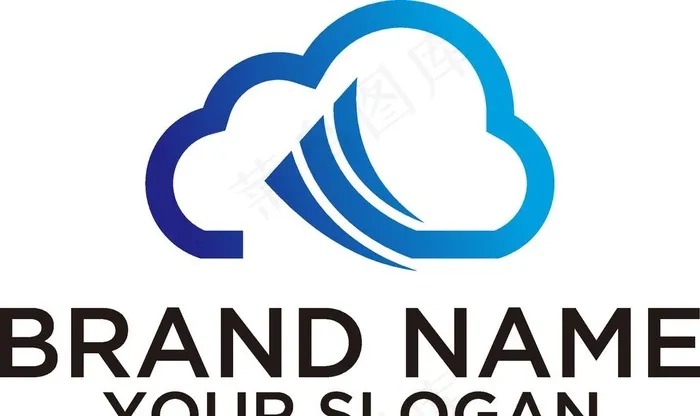 云科技logo图片ai矢量模版下载