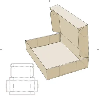 包装盒刀模图片