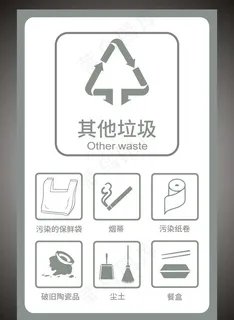 其他垃圾 垃圾分类图片 其他垃圾 垃圾分类图片