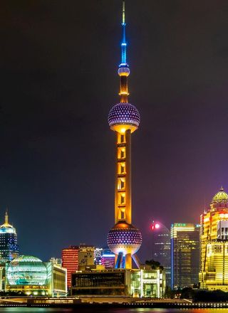 上海东方明珠图片