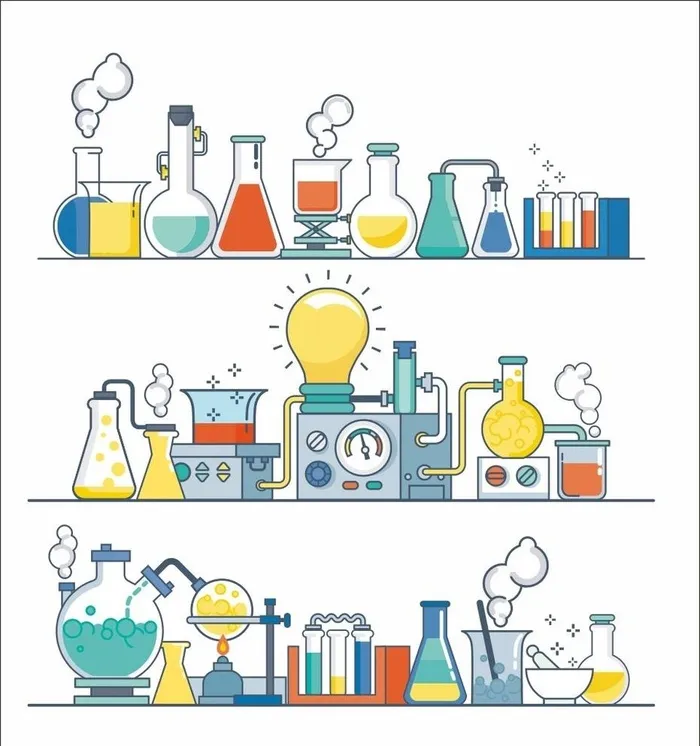 化学仪器元素图片cdr矢量模版下载