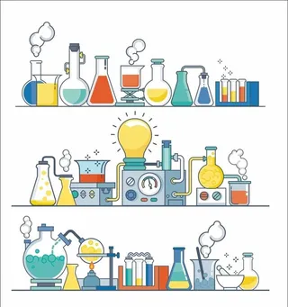 化学仪器元素图片