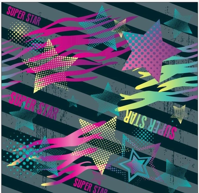 抽象几何炫彩底纹图片