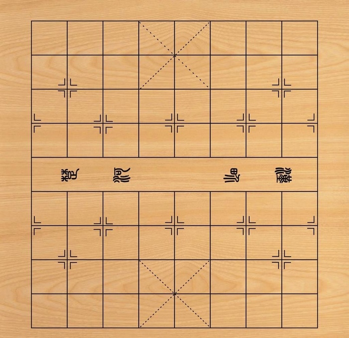 象棋棋盘图片cdr矢量模版下载