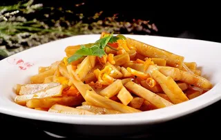 小炒湖藕图片