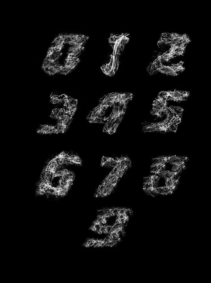 水元素数字图片(3072x3951)psd模版下载