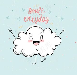 卡通云朵图片