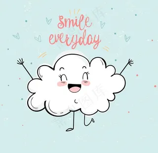 卡通云朵图片