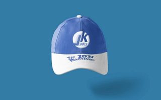 棒球帽样机PSD贴图模板图片