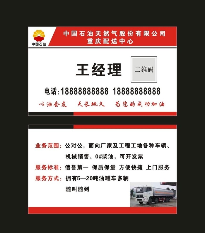 中国石油 名片模板图片cdr矢量模版下载