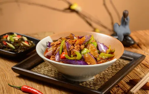 肉沫茄子图片 肉沫茄子图片