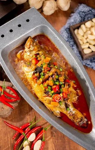 黄山臭鳜鱼图片