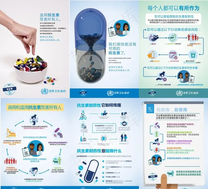 滥用抗生素危害图片(0*0像素())cdr矢量模版下载