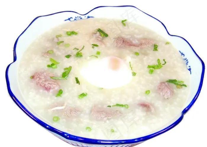 滑蛋牛肉粥图片psd模版下载