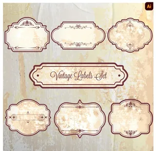 复古欧式边框图片