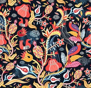 复古纹理抽象艺术浮世绘和背景图片